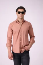 Rust CampCollar Full-Sleeves Shirt