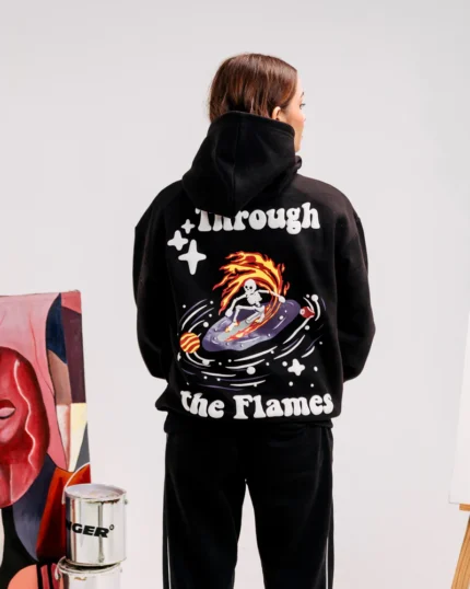 Through The  Flames Hoodie