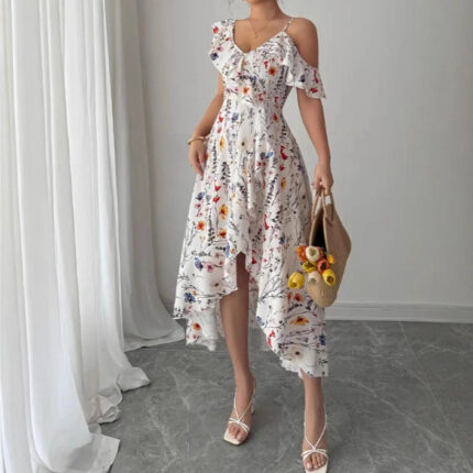 Womens New V-neck Slip Dress